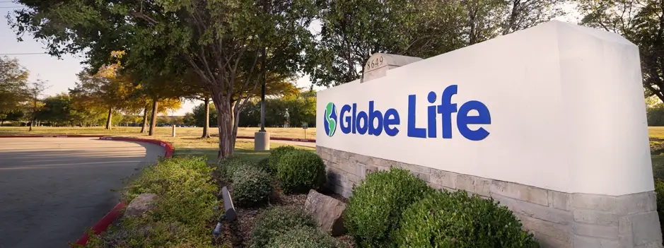 Globe Life Corporate Sign